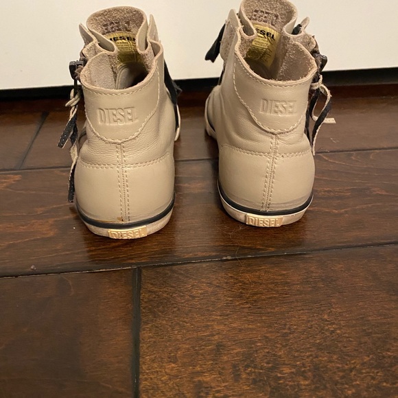 Tan Diesel Sneakers size 5 leather - Picture 4 of 5